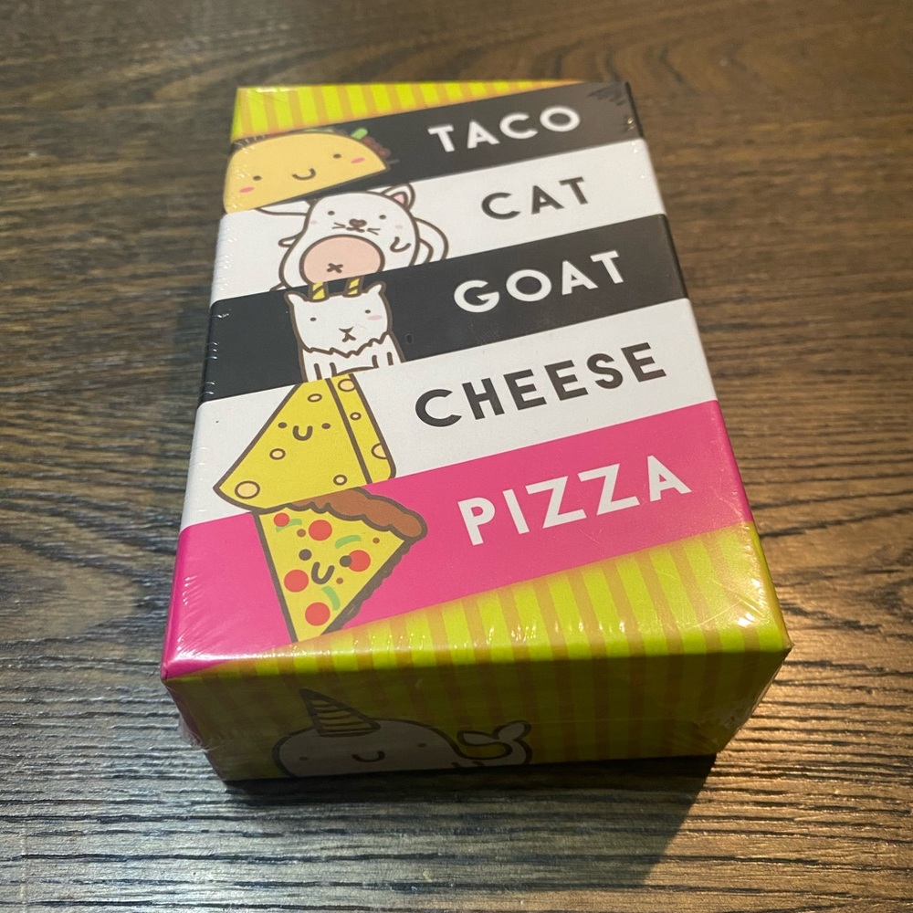 Taco Cat Goat Cheese Pizza Game